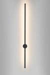 Светильник настенный Rivoli Grace 6186-702 LED 15Вт 3000К чёрный светодиодный