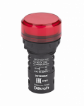Лампа коммутационная ADDS D22 LED красная 220В AC/DC ЛK-22 IP55