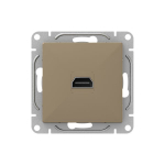 Механизм розетки HDMI, шампань Эпика EKF