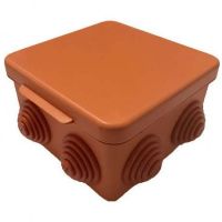 Коробка разветвительная С3В108 НГ о/у оранжевый 100х100х55 IP54 GUSI ELECTRIC (1/150)