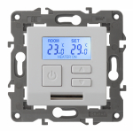 Терморегулятор электронный с датчиком температуры пола белый 16А 14-4111-01 Elegance ЭРА (1/6)