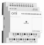 Модуль ПЛК 430 расширения входов выходов 4 DI 4 UI (0-10 В/DI) 8 RO 24В DC  ONI