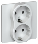 FLITE Роз. 2-я с з/к/ш 16А РСш12-0-К-ФлЖ жем. IEK