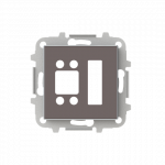 Кнопка/ручка поворотная пластик коричневый матовая IP20 ABB