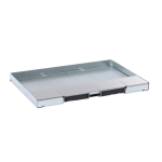 Крышка для напольной коробки нержавеющая сталь, исполнение вровень с полом 8/12 мод.