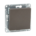 Механизм выключателя, одноклавишный, кнопочный, мокко Эпика EKF