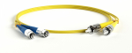 Hyperline FC-D2-9-FC/UR-ST/UR-H-10M-LSZH-YL Патч-корд волоконно-оптический (шнур) SM 9/125 (OS2), FC/UPC-ST/UPC, 2.0 мм, duplex, LSZH, 10 м