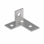 Пластина Т-образная 90° правая 4 отверстия Промрукав
