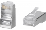 WRline Коннектор RJ-45 под витую пару, категория 5e, экранированный, универсальный (100 шт в упак.)