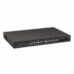 SKAT PoE-M-24G-4G-4S управляемый L2+ коммутатор PoE Plus, 400Вт, порты: 24-Ethernet, 4-Uplink, 4-SFP