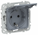 FLITE Роз. с з/к/ш кр. 16А IP44 РСшкр11-0-44-ФлМ мар. IEK