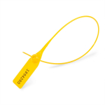 Хомут кабельный (стяжка) 413ммx2мм без зубчатого зацепления пластик желтый Fortisflex