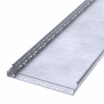 Лоток перфорированный Профи INOX (AISI 316) 400х50х6000 (2,0 мм) (12 м/уп) Промрукав