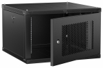 ITK LINEA W Шкаф 6U 600х600мм дверь перф. черный 2.0