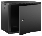 ITK LINEA W Шкаф 9U 600х450мм дверь металл черный 2.0