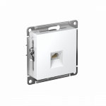 Розетка 1гн комп RJ45 с/у белый механизм кат.5е AtlasDesign Systeme Electric (1/10)