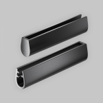 Заглушка Parity черная, 2 шт в упаковке Черный