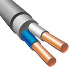 NYM 2х2,5 (1,76мм/2,43мм2) сер ГОСТ (фасовка) ККЗ