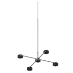 Мачта молниеприемная стальная оцинкованная L=9м EKF