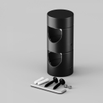 Led Strip Крепление для накладного монтажа LNM-D18-1WM-B 201156