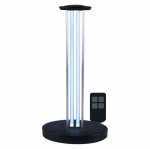 Бактерицидная лампа с пультом ДУ и микроволновым датчиком , 36W , черный 140*198*415мм,UL362S