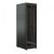 WRline Шкаф напольный 19-дюймовый, 27U, 1388x600х600 мм (ВхШхГ), передняя и задняя распашные перфорированные двери (75%), цвет черный (RAL 9004) (разо