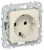 Розетка 1гн с З/К с/у сливочный механизм быстрозажим 16А РС11-1-ФлСл FLITE IEK (1/100)