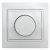 Светорегулятор 600Вт поворотный с/у белый 1-401-01 Intro Plano ЭРА (1/10) (новый арт Б0053935)