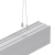 Комплект для подвеса светильников серии Т-Лайн (2 троса 1,5х4000мм и комплект креплений)