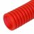 Труба гофрированная пластиковая полиэтилен красный 32мм ПРОМРУКАВ