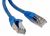 Hyperline PC-LPM-STP-RJ45-RJ45-C5e-15M-LSZH-BL Патч-корд F/UTP, экранированный, Cat.5е, LSZH, 15 м, синий