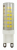 Лампа светодиод 9Вт 4000K 590Лм 175-240В (пластик d16*60мм) PLED-G9 Jazzway