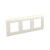 Рамка на 2+2+2 модуля (трехместная), белая, RAL9010 ДКС (10/10/180)