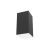 Светодиодный светильник VARTON DL-Box накладной 12 Вт 3000 К 90x90x170 мм RAL9005 черный муар с рассеивателем опал