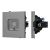 Механизм компьютерной розетки SCT-TENDO-MPC1-PL-GR (RJ-45, CAT6) (Arlight, Графитовый)