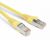 Hyperline PC-LPM-STP-RJ45-RJ45-C6-0.5M-LSZH-YL Патч-корд F/UTP, экранированный, Cat.6, LSZH, 0.5 м, желтый