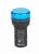 Лампа коммутационная ADDS D22 LED синий 380В AC ЛK-22 IP55