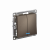 Выключатель 2кл с подсв с/у мокко механизм быстрозажим AtlasDesign Systeme Electric (1/20)