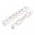 Сетевой фильтр 5гн с 3/К 3м с автовыкл, 2 USB, белый KRANZ