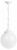 НСБ 01-60-251 ЭРА Светильник садово-парковый, шар опал подвес цепь D=250 mm (6/48)