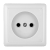 Розетка 1гн без З/К о/у белый изол.пласт. 10А IP20 Blanca Schneider Electric