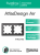 ATLASDESIGN AIR 2-постовая РАМКА, БАЗАЛЬТ/дымчатый черный