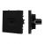 ARL NOBE Розетка HDMI софт-тач черный оникс SCT-MHD1-SFPL-BK (Arlight, -)