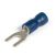 Наконечник кабельный вилочный изолированный НВИ 2.5-4 серия EasyFix (100шт) (КВТ)