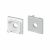 Заглушка SL-KANT-H16-S10 SQUARE с отверстием (Arlight, Пластик)