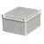 Коробка открытой установки универсал. 170x220x80мм пластик серый с крышкой IP55 ABB LUCA пластиковые боксы