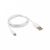 USB кабель microUSB длинный штекер 1м белый REXANT (1/10/500)