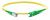 Hyperline FC-S2-9-FC/AR-SC/AR-H-10M-LSZH-YL Патч-корд волоконно-оптический (шнур) SM 9/125 (OS2), FC/APC-SC/APC, 2.0 мм, simplex, LSZH, 10 м