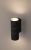 Светильник подсветка декор 2хGU10 35Вт IP54 черный WL28 BK ЭРА (1/20)