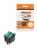 KCD3-221N 250В AC/DC, 1P, 15А, (6с), ON-OFF, черный корпус, две зеленые клавиши, LED, TDM